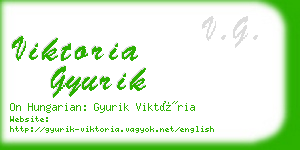 viktoria gyurik business card